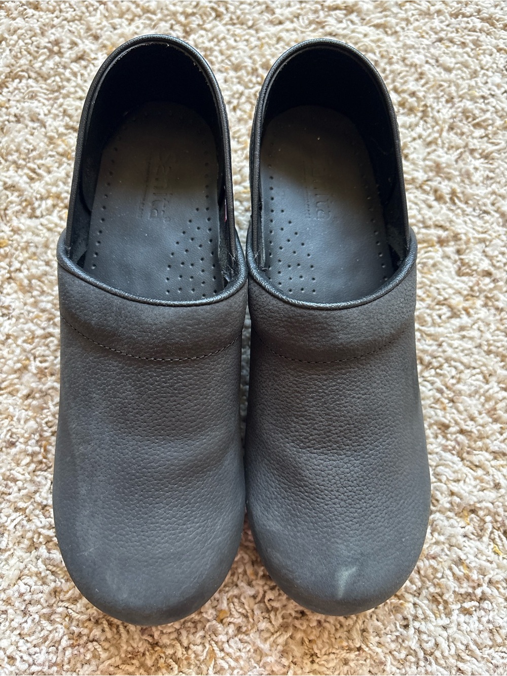 Sanita Women’s Professional Clogs Black Sz EU 39 US 8-8.5